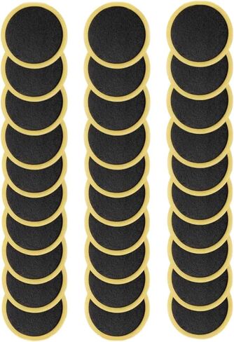 30 Pcs Bycicles Inner Tube Puncture Patches Glueless Tire Puncture Repair Patches for Motorcycle Road Mountain Bicycles Tire Puncture Patches Repair Simple Self Adhesive Bicycles Tire Repair Kits in Saudi Arabia