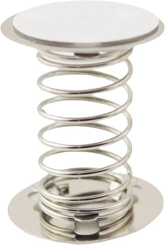 TAODAN 16PCS Double Sides with Adhesive Spring Base 2cm 304 Stainless Steel Accessories Spring Base DIY Toys Decorative Ornaments Shaking Head Supplies Production Accessories in Saudi Arabia