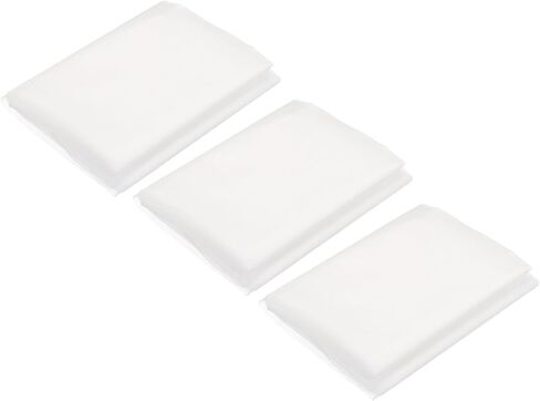 uxcell 3pcs 50 Micron Paint Nylon Mesh Filter Woven Net Sheet Filter Cloth for Paint, Home Brewing (39"x39") in Kuwait