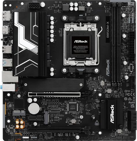 ASROCK AMD AM5 B850M-X WIFI M-ATX اللوحة الأم in Kuwait