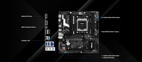 ASROCK AMD AM5 B850M-X WIFI M-ATX اللوحة الأم in Kuwait