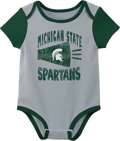 Outerstuff NCAA Teams Newborn Baby and Infant Short Sleeve Bodysuit Variety 3-Pack (0-18m) in Saudi Arabia