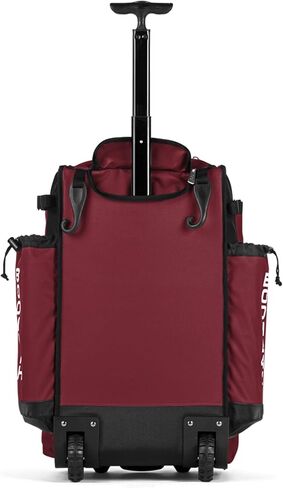 Boombah Rolling Catcher's Superpack Paseball/Softball Gear Bag - 23-1/2 "× 13-1/2" × 9-1/2 " - ألوان متعددة - مقبض تلسكوبي ويحمل 4 مضارب - نسخة ذات عجلات in Saudi Arabia