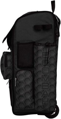 Boombah Rolling Superpack 2.0 3DHC Baseball/Softball Gear Bag - 23-1/2 "X 13-1/2" × 9-1/2 " - ألوان متعددة - مقبض تلسكوبي ويحمل 4 مضارب - نسخة بعجلات in Saudi Arabia