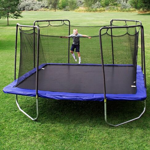 Skywalker Trampolines 9ft 14ft 15ft 15ft مع العلبة ، غطاء وسادة الربيع ، حصيرة القفز الثقيلة ، Trampoline المعتمد ASTM للأطفال والمراهقين in Saudi Arabia