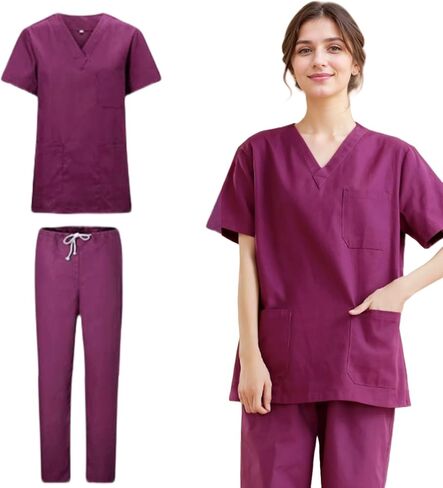 Scrubs for Women and Men Unisex set(Top+Jogger Pants) in Saudi Arabia