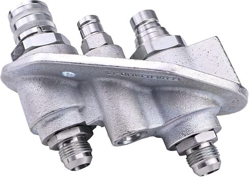 Solarhome New Hydraulic Flat Face Quick Coupler 7246784 7141939 Compatible With Bobcat S510 S530 S550 S570 S590 S630 S650 S750 S770 S850 T550 T590 T630 T650 T750 T770 T870 in Saudi Arabia