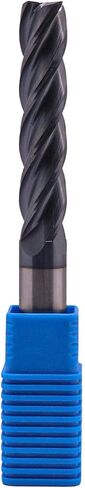 Bestpts عالية الأداء مصنع Carbide الطويل الطويل ، المغلفة المغلفة ، 4 الناي ، 30 درجة الحلزون ، قطر القطع 5/8 "، 5/8" قطر ساق ، 3 "طول القطع ، 6" الطول الكلي ، نهاية مربعة in Saudi Arabia