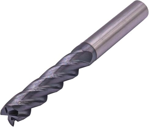 Bestpts عالية الأداء مصنع Carbide الطويل الطويل ، المغلفة المغلفة ، 4 الناي ، 30 درجة الحلزون ، قطر القطع 5/8 "، 5/8" قطر ساق ، 3 "طول القطع ، 6" الطول الكلي ، نهاية مربعة in Saudi Arabia