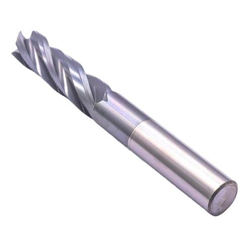 طاحونة طويلة كربريد صلبة عالية الأداء - مطلية المغلفة ، الحلزون المتغير ، 4 الفلوت ، قطر القطع 5/8 "، 5/8" قطر ساق ، 2-1/4 "طول القطع ، 5" الطول الكلي ، نهاية مربعة in Kuwait