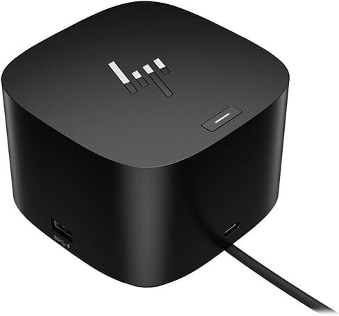 HP USB-C Essential Dock G5 (8 في 1 محول لأجهزة الكمبيوتر المحمولة USB-C وأجهزة الكمبيوتر المحمولة التي تدعم Thunderbolt ، وأجهزة الكمبيوتر المحمولة وأجهزة الكمبيوتر-كابل واحد للشحن أو الشبكات أو نقل البيانات) ، والأسود in Kuwait