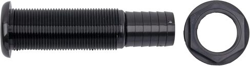 T-H Marine مباشرة من خلال تركيب الهيكل | تمتد تركيبات خرطوم القوارب مقولبة الطول للأشعة فوق البنفسجية للمتانة | 1-1/8 "، أسود in Saudi Arabia