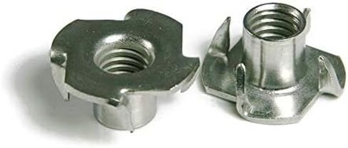 316 من الفولاذ المقاوم للصدأ t-nuts مشقوق من الفولاذ المقاوم للصدأ الصلب المصنوع من الفولاذ المقاوم للصدأ 1/4 "-20 (4- شرق) الكمية 25 in Saudi Arabia