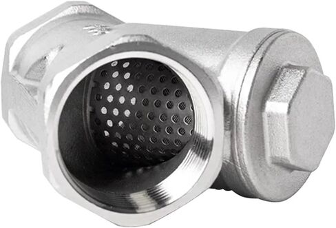 304 Stainless Steel Y-shaped Filter DN50 Internal Thread Pipeline Mesh Type Threaded Filter Valve(1") in Saudi Arabia