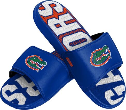 Foco Florida Gators NCAA Mens Gradient Wordmark Gel Slide - S. in Saudi Arabia