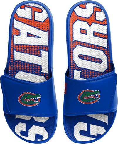Foco Florida Gators NCAA Mens Gradient Wordmark Gel Slide - S. in Saudi Arabia