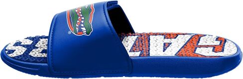 Foco Florida Gators NCAA Mens Gradient Wordmark Gel Slide - S. in Saudi Arabia