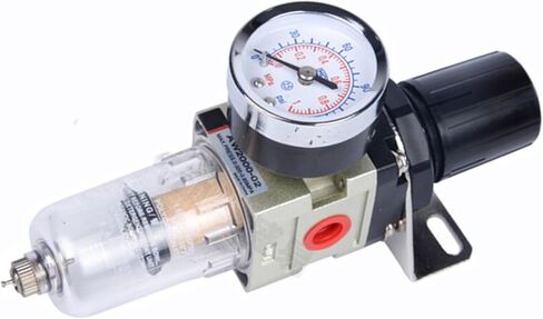 AW2000-02 1/4" Manual Automatic Pneumatic Regulating Filter Pressure Reducing Valve Drainage Oil Water Separator Air filter(AW2000-02 Manual) in Saudi Arabia
