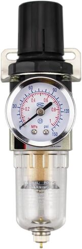 AW2000-02 1/4" Manual Automatic Pneumatic Regulating Filter Pressure Reducing Valve Drainage Oil Water Separator Air filter(AW2000-02 Manual) in Saudi Arabia
