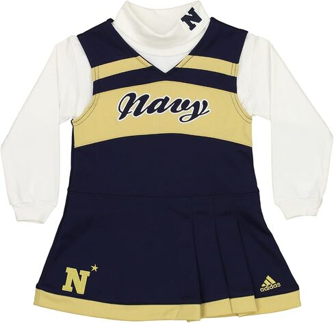 NCAA Toddlers Navy Midshipmen Jumper Dress, 2T in Saudi Arabia