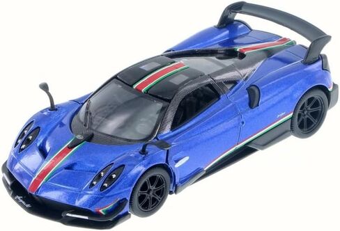 KiNSMART 2016 Pagani Huayra BC Yellow 5" 1:38 Scale Die Cast Metal Model Toy Car w/Pullback Action in Kuwait