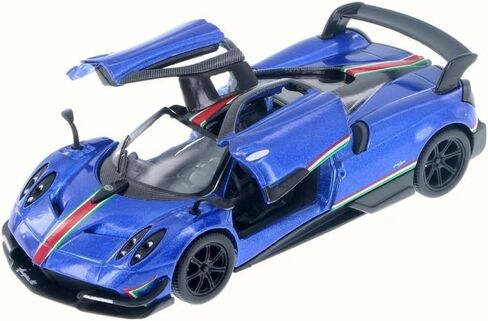 KiNSMART 2016 Pagani Huayra BC Yellow 5" 1:38 Scale Die Cast Metal Model Toy Car w/Pullback Action in Kuwait