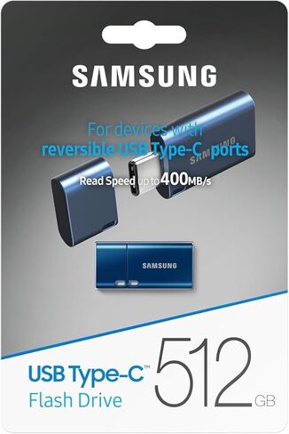 Samsung USB Type-C ™ 128GB 400MB/S USB 3.1 محرك أقراص فلاش (MUF-128DA/APC) in Kuwait