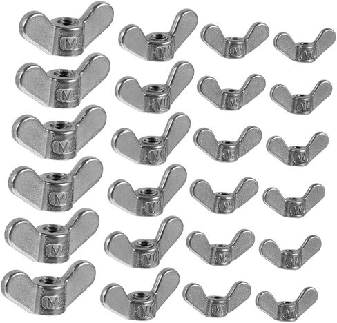 Heallily 24pcs الفولاذ المقاوم للصدأ الفراشة المكسر in Saudi Arabia