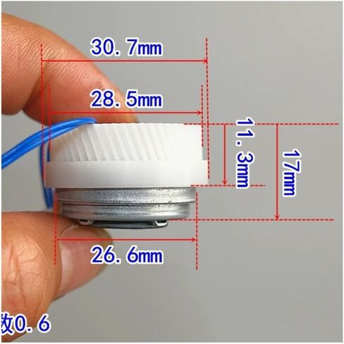 DC 24V MCA45TL2 Samll القابض الكهرومغناطيسي القابض كبير عزم الدوران 0.5nm ل 6 ملم D عمود in Saudi Arabia