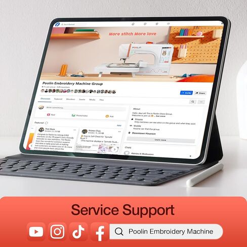 EOC02 Sewing Machine,Computerized Full Featured Machine Sewing with 200 Stitches,7 Feet,LCD Display,Wide Table,Sewing Machine for Beginners,(EOC2720) in Kuwait