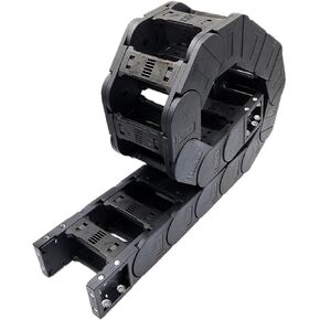 Transmission Chain of Power 1Meter 35x100mm Bridge Type Cable Chain Wire Carrier Drag Plastic Towline for CNC Engraving Machine Transmission Large Equipment Transmission Chain of Power(R100) in Saudi Arabia