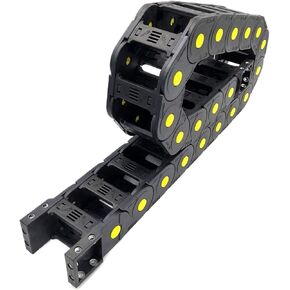Transmission Chain of Power 1 Meter 35x150mm Bridge Type Drag Chain Cable Wire Carrier Transmission Towline for Trailer CNC Engraving Machine Enhanced Tanks Transmission Chain of Power(R125) in Saudi Arabia