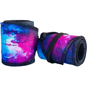 Galaxy Wrist Wraps for Weightlifting, Powerlifting, Crossfit, Gymnastics, MMA, Strength Training, Olympic Weightlifting, Cross Training, Body Building, Yoga Support in Saudi Arabia