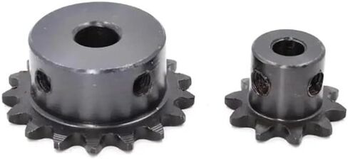 Tooth Roller Chain Sprocket 1Pcs 27-40 Tooth 04C Chain Gear 45# Steel 5mm-18mm Bore Motor Chain Drive Sprocket(38 Teeth,19mm) in Kuwait