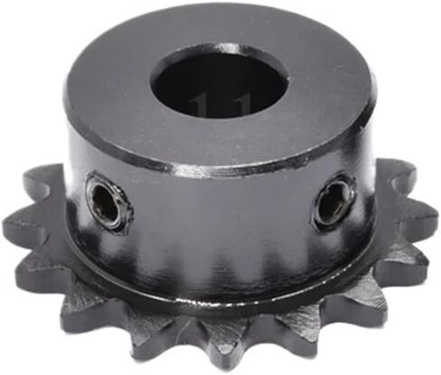 Tooth Roller Chain Sprocket 1PC 10T-23T 04C Chain Gear Motor Chain Drive Sprocket 45# Steel Bore 5/6/7/8/10/12/14/15/16mm(10 Teeth,5mm) in Saudi Arabia