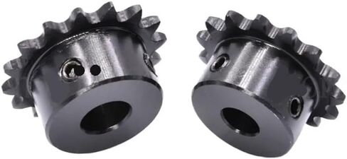Tooth Roller Chain Sprocket 1PC 10T-23T 04C Chain Gear Motor Chain Drive Sprocket 45# Steel Bore 5/6/7/8/10/12/14/15/16mm(10 Teeth,5mm) in Saudi Arabia