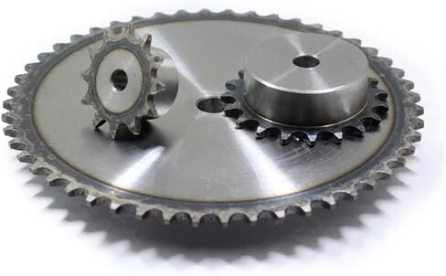 Tooth Roller Chain Sprocket 1Pcs 26-50 Tooth 45# Steel 05B Chain Drive Sprocket Process Hole 6/8mm Roller Chain Gear Pitch 8mm(26 Teeth,Bore 8mm) in Saudi Arabia