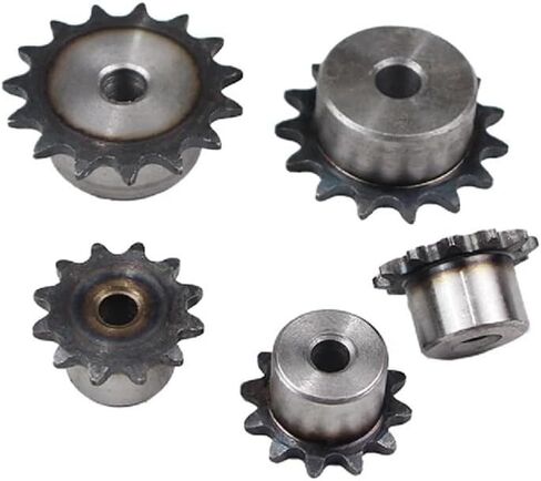 Tooth Roller Chain Sprocket 1Pcs 26-50 Tooth 45# Steel 05B Chain Drive Sprocket Process Hole 6/8mm Roller Chain Gear Pitch 8mm(26 Teeth,Bore 8mm) in Saudi Arabia