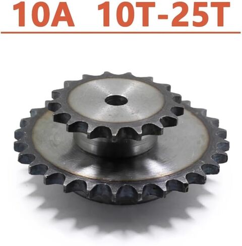مسننة أسطوانة الأسنان ضرس 1pc 10a 10teeth إلى 25teeth صراخ العجلة A3 الصلب مناسبة لسلسلة أسطوانة 10A 15.875 ملم (22 أسنان) in Saudi Arabia