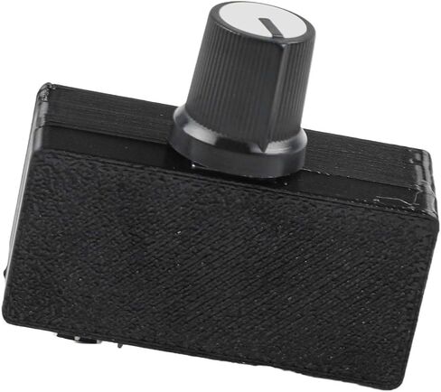 4-Pin Fan Speed Controller USB C Input 12V Output Adjustable Regulator for Computer Cooling System Water Pump 0-100% Range 45x18.5mm Black in Saudi Arabia