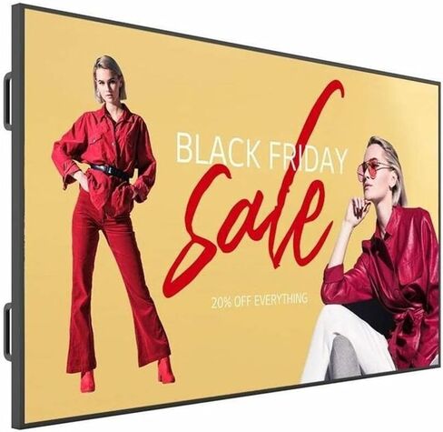 LG Electronics - 110UM5K-B UM5K Series - 110'' UHD Large Screen Signage - 110 LCD - Advanced Super Dimension Switch (ADS) - 16 Hours/ 7 Days Operation - 3840 x 2160 - Direct LED - 500 Nit - in Saudi Arabia