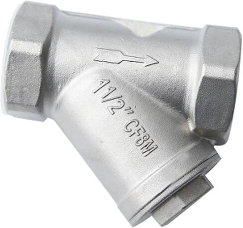 1/4 "1/2" 3/4 "1" 2 "أنثى Y Mesh Courser Filte Stainless Steel 201/304 GL11W Valter DN8/DN15/DN20/DN25/DN32/DN40/DN50 (DN50 ، Stainless Steel 201)) in Saudi Arabia