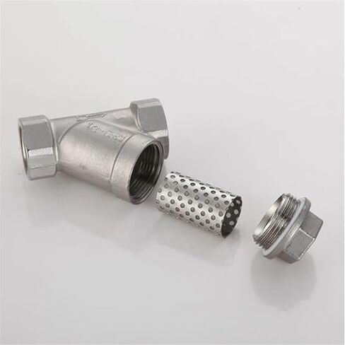 1/4 "1/2" 3/4 "1" 2 "أنثى Y Mesh Courser Filte Stainless Steel 201/304 GL11W Valter DN8/DN15/DN20/DN25/DN32/DN40/DN50 (DN50 ، Stainless Steel 201)) in Saudi Arabia