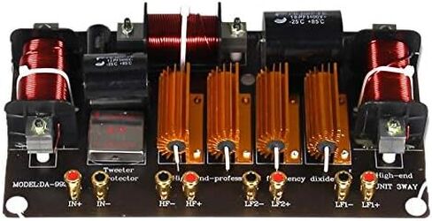 1500W مكبر صوت عالية الطاقة كروس 3 طرق منخفضة منخفضة 8 أوم مقسم التردد للمتحدث ، Crossover Point 1600/2800Hz in Saudi Arabia
