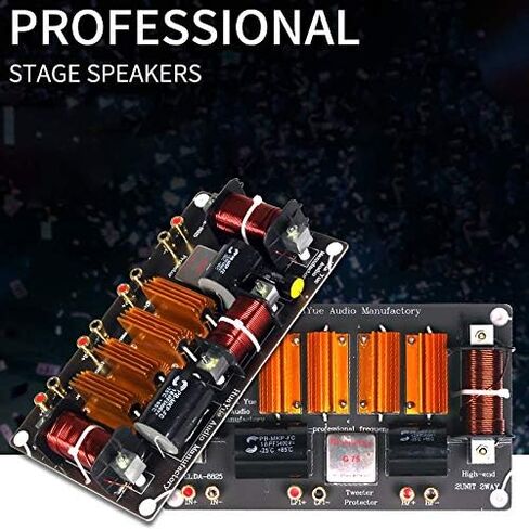 1500W مكبر صوت عالية الطاقة كروس 3 طرق منخفضة منخفضة 8 أوم مقسم التردد للمتحدث ، Crossover Point 1600/2800Hz in Saudi Arabia