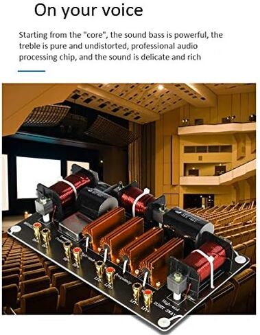 1500W مكبر صوت عالية الطاقة كروس 3 طرق منخفضة منخفضة 8 أوم مقسم التردد للمتحدث ، Crossover Point 1600/2800Hz in Saudi Arabia