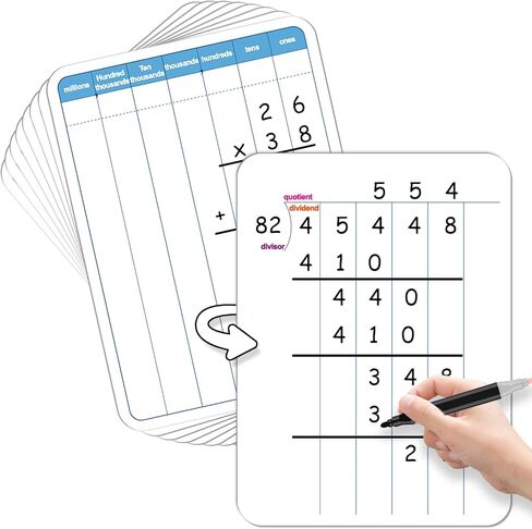 24Pcs Dry Erase Music Staff Lap Boards for Student Reusable Musical Notes Double Sided Erasable Cardboard Music Note Whiteboard for Musical Teacher Classroom Homeschool Portable Teaching Tool 12" x 9" in Saudi Arabia
