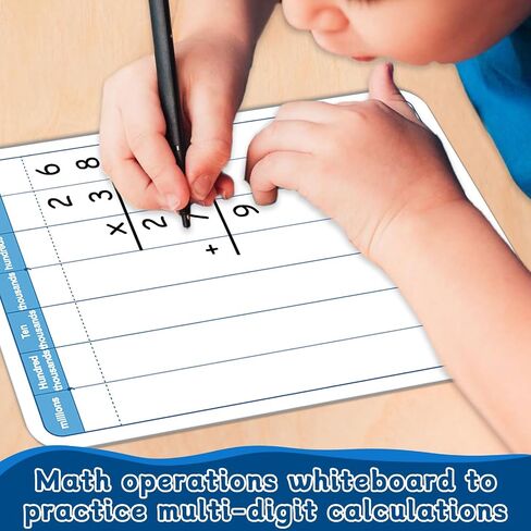 24Pcs Dry Erase Music Staff Lap Boards for Student Reusable Musical Notes Double Sided Erasable Cardboard Music Note Whiteboard for Musical Teacher Classroom Homeschool Portable Teaching Tool 12" x 9" in Saudi Arabia