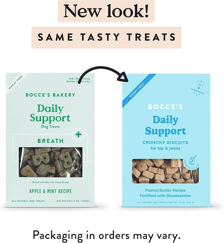 Bocce's Bakery Oven Baked Sunday Roach Treat for Dogs ، وعلاجات الكلاب الخالية من القمح ، مصنوعة من مكونات حقيقية ، مخبوزة في الولايات المتحدة الأمريكية ، البسكويت الطبيعي للدجاج واليقطين ، 5 أوقية in Kuwait