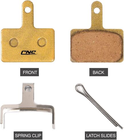 Bike Brake Pads for Shimano B01S B03S B05S M315 M355 M365 M375 M395 M445 M446 M447 M486 M495 M515 M525 M585 M615 M675 Resin/Semi-Metallic/Polymetallic in Kuwait